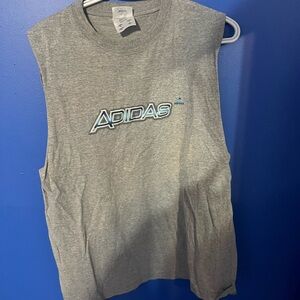 Vintage gray Adidas Sleeveless Shirt